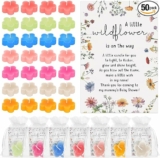 50 Sets Little Cute Baby Shower Candles Favors
