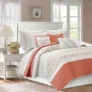 6-Pc Madison Park King/California King Reversible Stella Cotton Percale with