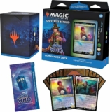 Magic The Gathering Doctor Who Commander Deck – Blast from The Past (100-Card Deck, 2-Card Collector Booster Sample Pack + Accessories)