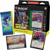 Magic: The Gathering March of the Machine Commander Deck – Tinker Time (100-Card Deck, 10 Planechase cards, Collector Booster Sample Pack + Accessories)