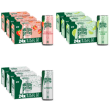 24-Count Maison Perrier Flavored Sparkling Water, 11.15 FL OZ Can (Strawberry, Lime, & Sparkling Water)