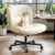 Modern Criss Cross Office Chair with Wheels