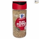 6-Pack McCormick Coarse Ground Black Pepper, 1.5 oz