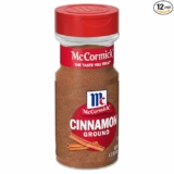 12-Pack McCormick Ground Cinnamon, 4.12 oz