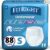 88-Count Medline Protection Plus Super Protective Adult Underwear, Small
