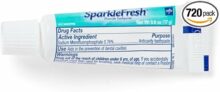 720-Count Medline Sparkle Fresh Toothpaste, Fluoride Protection, 0.6 oz.