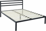 Mellow 14 inch Heavy Duty Metal Platform Bed W/Headboard, Queen