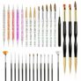 31Pcs MelodySusie Nail Art Brushes Nail Art Tool Set