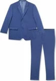 2-Pc Men’s Perfect Poplin Regular Fit Suit Jacket & Pant Set, Size 40