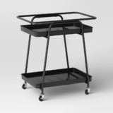 Room Essentials Metal Mesh Rolling Patio Bar Cart