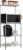 Mind Reader Microwave Rack with Storage, Bakers Rack, Utility Shelf
