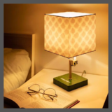 Minecraft Honeycomb Bee Table Lamp