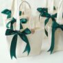 25-Pack 10″ x 8″ x 3″Mini Canvas Tote Bags