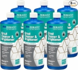 6-Pack Miracle Sealants Industrial Strength Grout Cleaner and Brightener, Quart