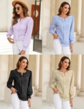 Women’s Puff Long Sleeve Blouse