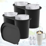 2-Pcs Silicone Ice Mold for Stanley Cup