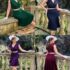 2-Pc Women’s Silky Pajama Set w/ Belt
