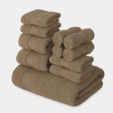 11-Piece 100% Cotton Bath Towel Set