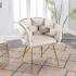 Set of 2 Velvet Upholstered Kitchen Dining Room Chairs