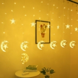 Moon Star String Lights with Controller