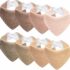 2-Pack JELLYMONI Muslin Baby Bath Towels, Bassinet Covers, & Swaddles