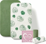2-Pack Muslin Bassinet Sheets