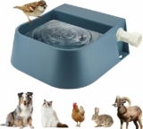 Automatic Dog Water Dispenser with Float Valve, 3/4” Adapter