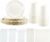192 Pieces Biodegradable Disposable Dinnerware Kit for 24-Guests (Includes Cups, Napkins, Straws, & More)