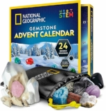 NATIONAL GEOGRAPHIC Gemstone Advent Calendar – 2024 Advent Calendar for Kids with 24 Gemstones