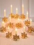 12-Pack Bow Candle Holder for Centerpiece