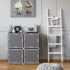 Convenience Concepts Omega End Table with Shelves