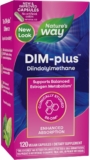 120-Count Nature’s Way DIM-Plus, DIM Supplement, Supports Balanced Estrogen Metabolism*, Supports Estrogen Hormone Balance*, Diindolylmethane