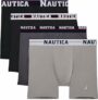 4-Pack Nautica Men’s 4 Pack Limited Edition Micro Stretch Boxer Briefs, Small
