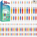 30 PCS Individually Wrapped Bulk Toothbrush Pack