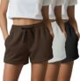 3 Pack Women’s Sweat Shorts