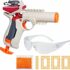 Nerf Rival Challenger MXXIV-1200 Motorized Blaster, Curved 12 Round Magazine, 18 Nerf Rival Accu-Rounds