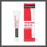 Neutrogena Stubborn Acne Adapalene Gel with 0.1% Adapalene Acne Treatment