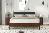 Set of 3 New Classic Furniture Platform Bed with 2 Nightstands Set, King