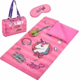 Nickelodeon JoJo Siwa Unicorn Bow Sleepover Purse & Eye Mask Set