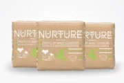 3-Pack 26-Count Nurture Diapers by BioBag, Size 4
