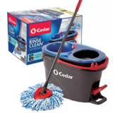 O-Cedar EasyWring Rinse Clean Spin Mop & Bucket