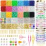 5300 Clay Beads Bracelet Making Kit