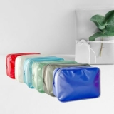 6 Pcs Translucent Makeup Bag Small