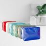 6 Pcs Translucent Makeup Bag Small