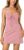 Women’s Sweetheart Neck A Line Mini Dress