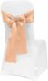50 PCS Satin Chair Sashes Bows for Wedding Reception- Universal Chair Cover Back Tie