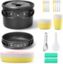 27pcs Camping Cookware Kit