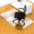 Clear Desk Rolling Chair Mat for Hardwood Floor, 36″x48″