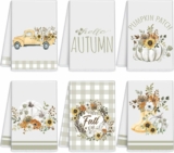 6-Count Fall Kitchen Towels