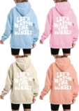 Women’s Oversized Cute Aesthetic Graphic Hoodies